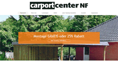 Desktop Screenshot of carport-center-nf.com