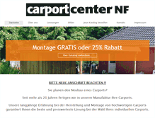 Tablet Screenshot of carport-center-nf.com